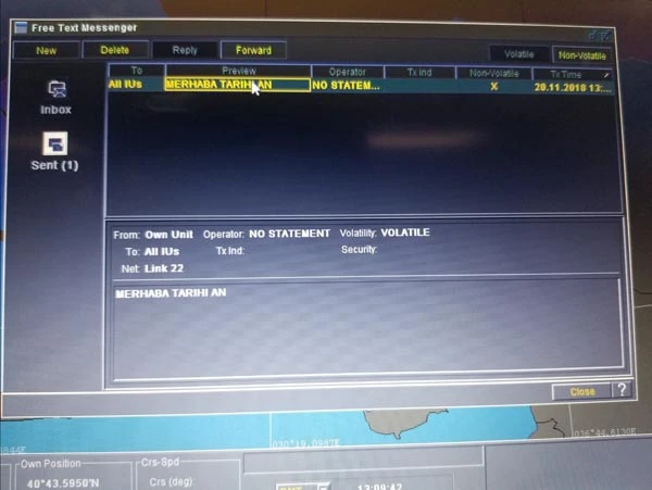 Milli yazılımdan ilk mesaj: Merhaba tarihi an